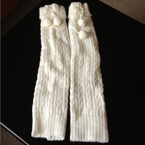 Pom Pom Leg Warmers